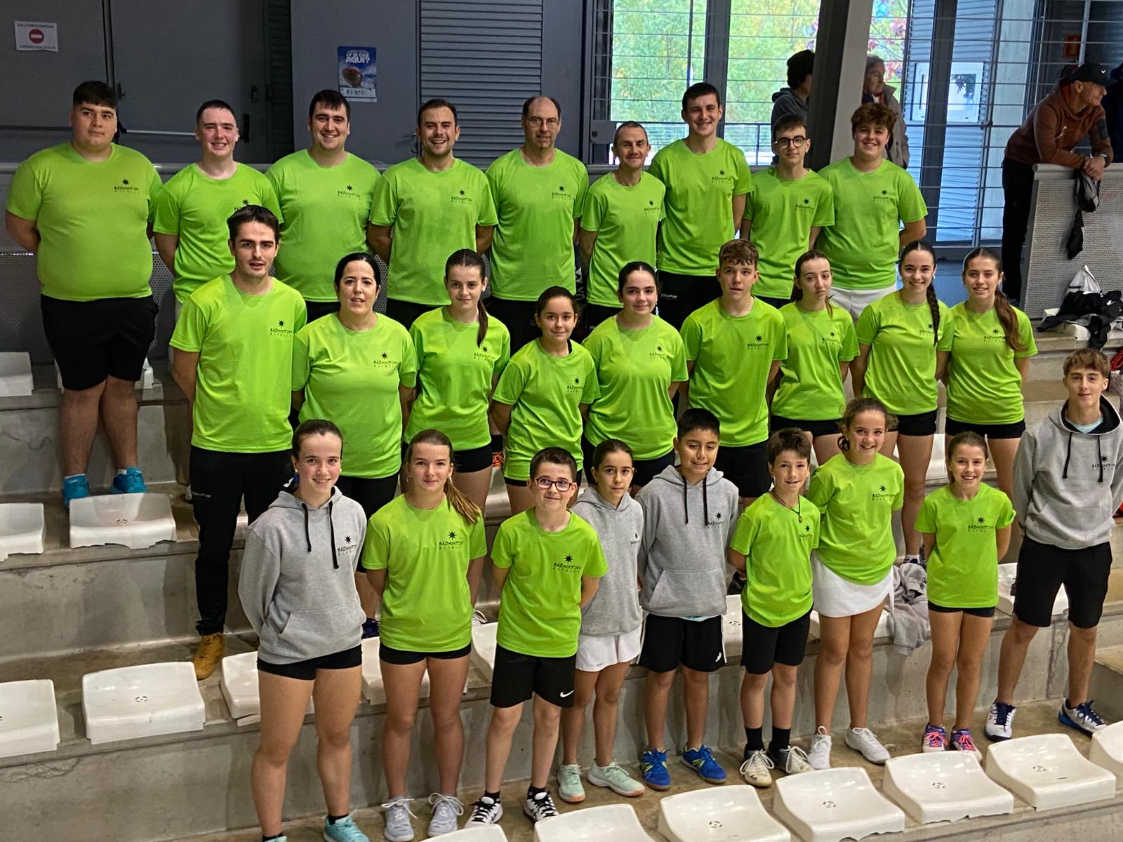 &quot;Gran presencia del Club B&aacute;dminton Estella en el TTR disputado en Estella&quot;